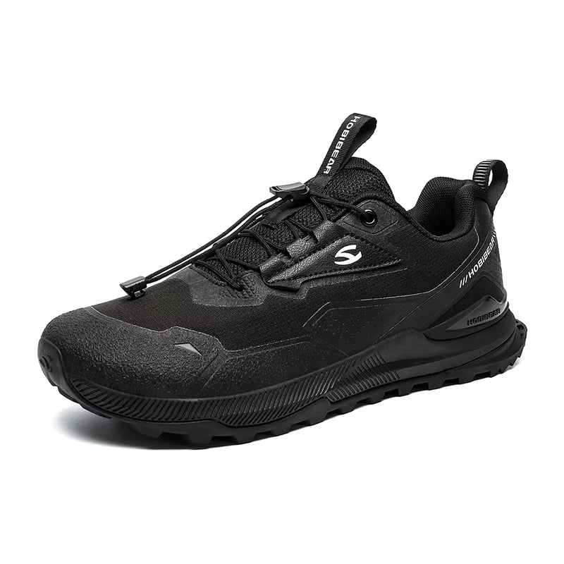 HOBIBEAR Unisex Running Shoes Elastic Band Hiking Sneakers Lightweight Breathable Casual Shoes